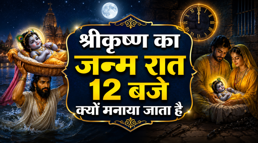 Janmashtami 2026: रात 12 बजे ही क्यों मनाया जाता है श्रीकृष्ण का जन्म? जानिए इसके पीछे की मान्यता